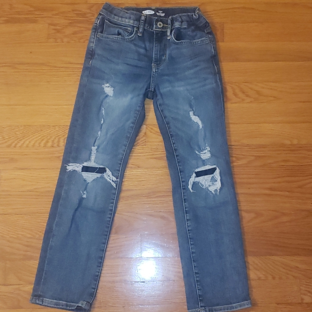 FOUR PAIRS- of size 8- Like new boys jeans